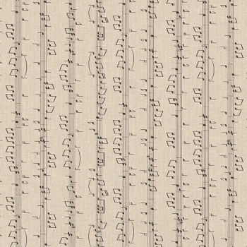 Prinditud dekoratiivkangas, Noodikiri.jpg