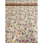 Popliin,  kollasel väike lill.